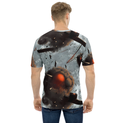 Men's Crew Neck T-Shirt - Celestial Collision