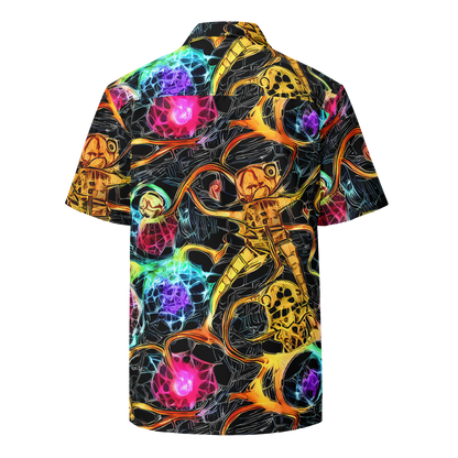 Button Shirt - Psychedelic Pulsar