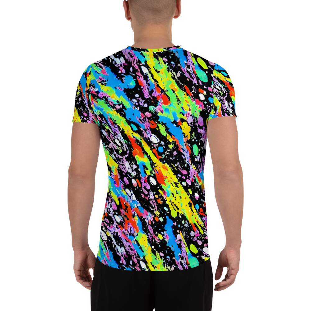 Men's Athletic T-Shirt - Pollock Pulse