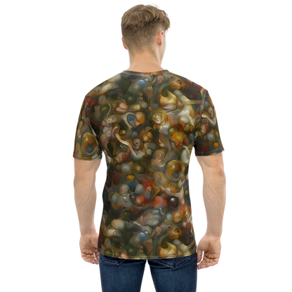 Men's Crew Neck T-Shirt - Cryptic Canvas