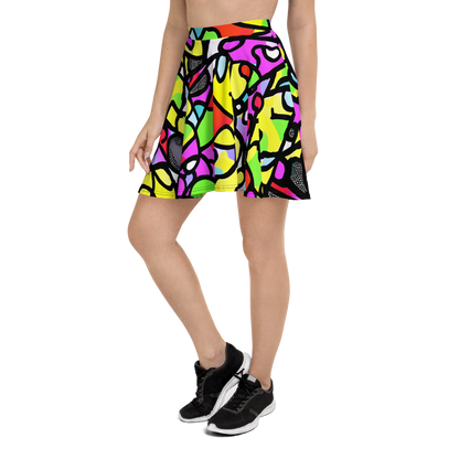 Skater Skirt - Vivid Serenade