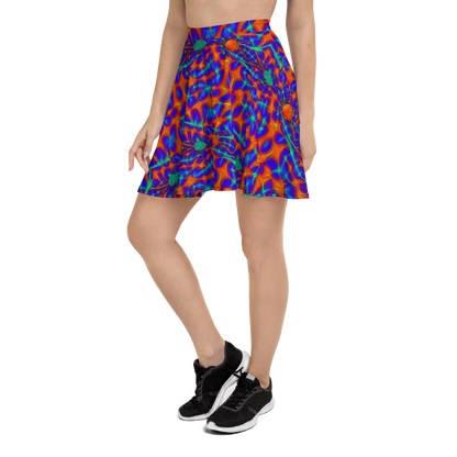 Skater Skirt - Nebula Tides