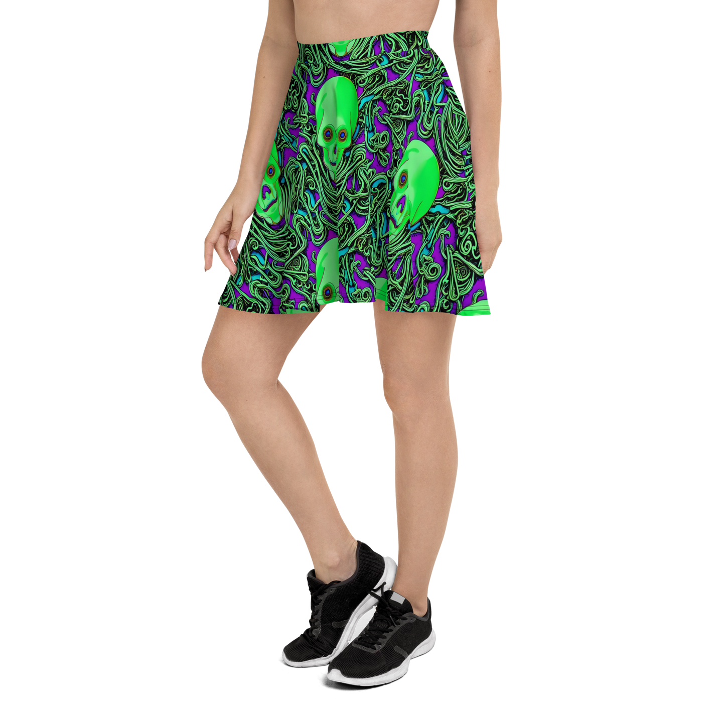 Skater Skirt - Ghostly Labyrinth