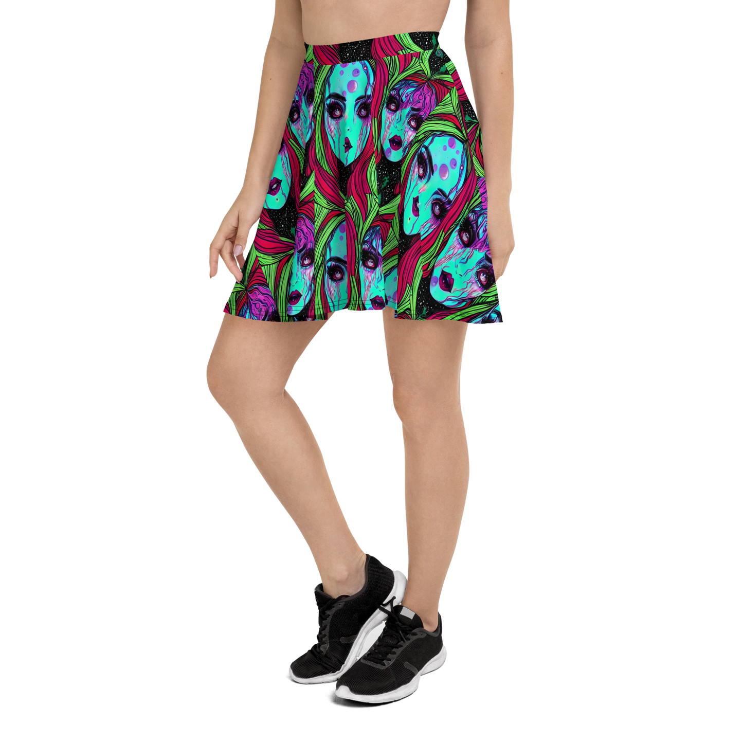 Skater Skirt - Luminous Nightfall