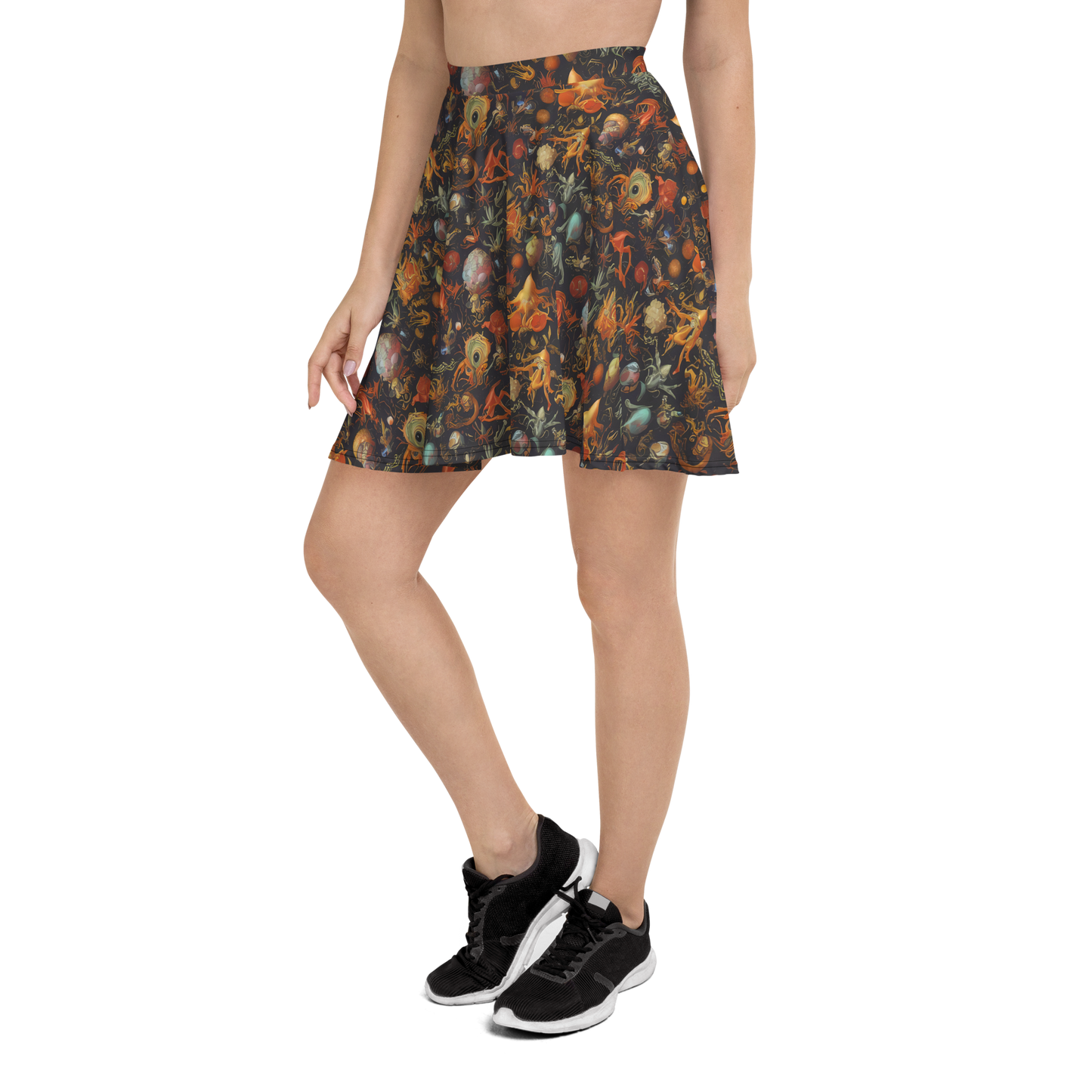 Skater Skirt - Florescent Void