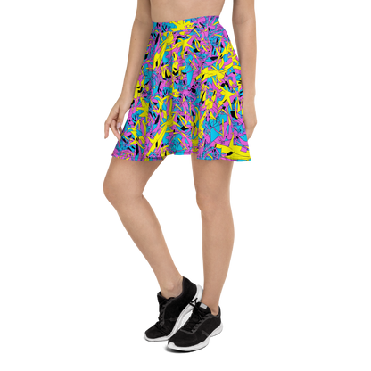 Skater Skirt - Neon Jive