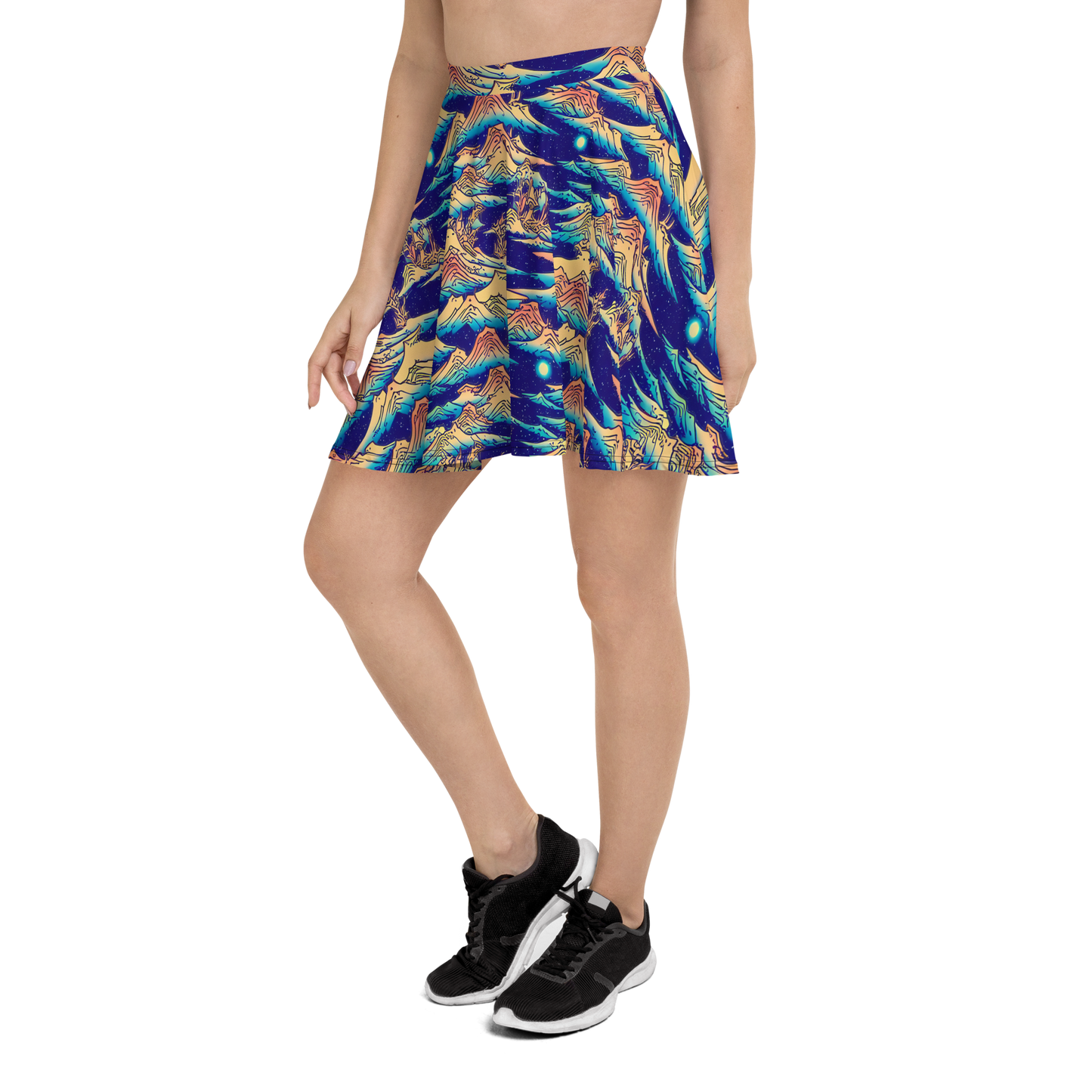 Skater Skirt - Mystical Mountain Mirage