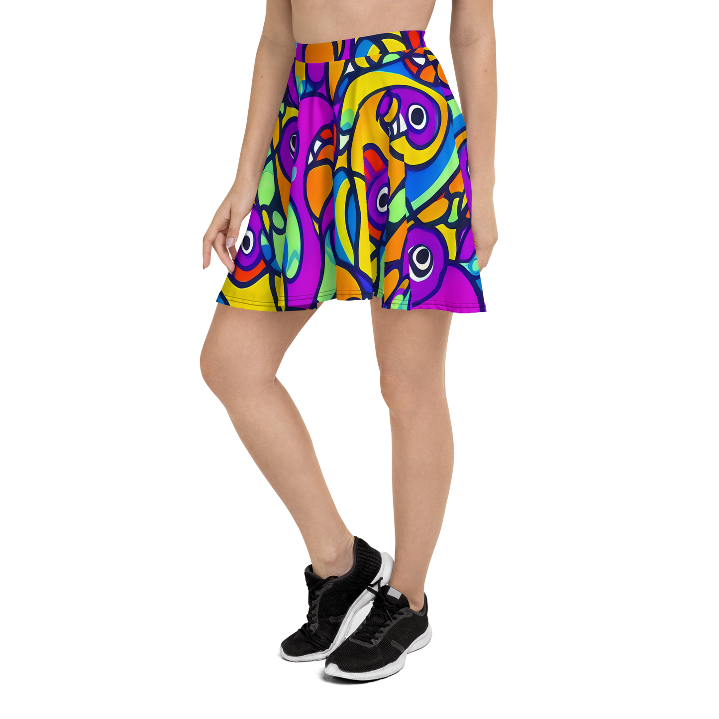 Skater Skirt - Kaleido Fish