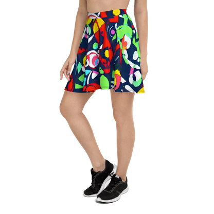 Skater Skirt - Chagall's Dream