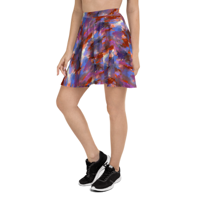 Skater Skirt - Celestial Brushstroke