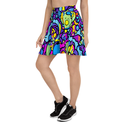 Skater Skirt - Radiant Lagoon