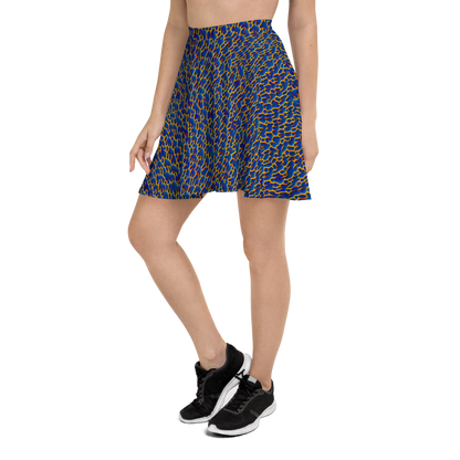 Skater Skirt - Crimson Creepers