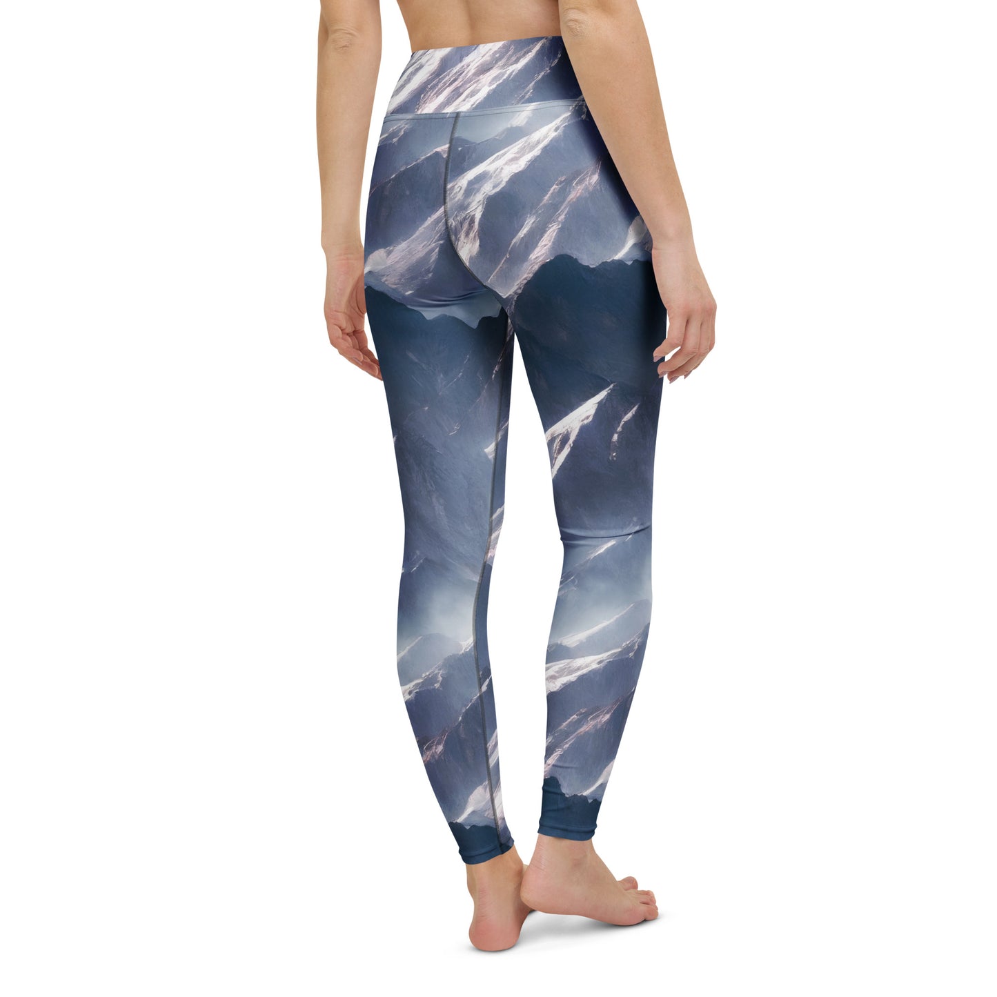 Yoga Leggings - Misty Pinnacles