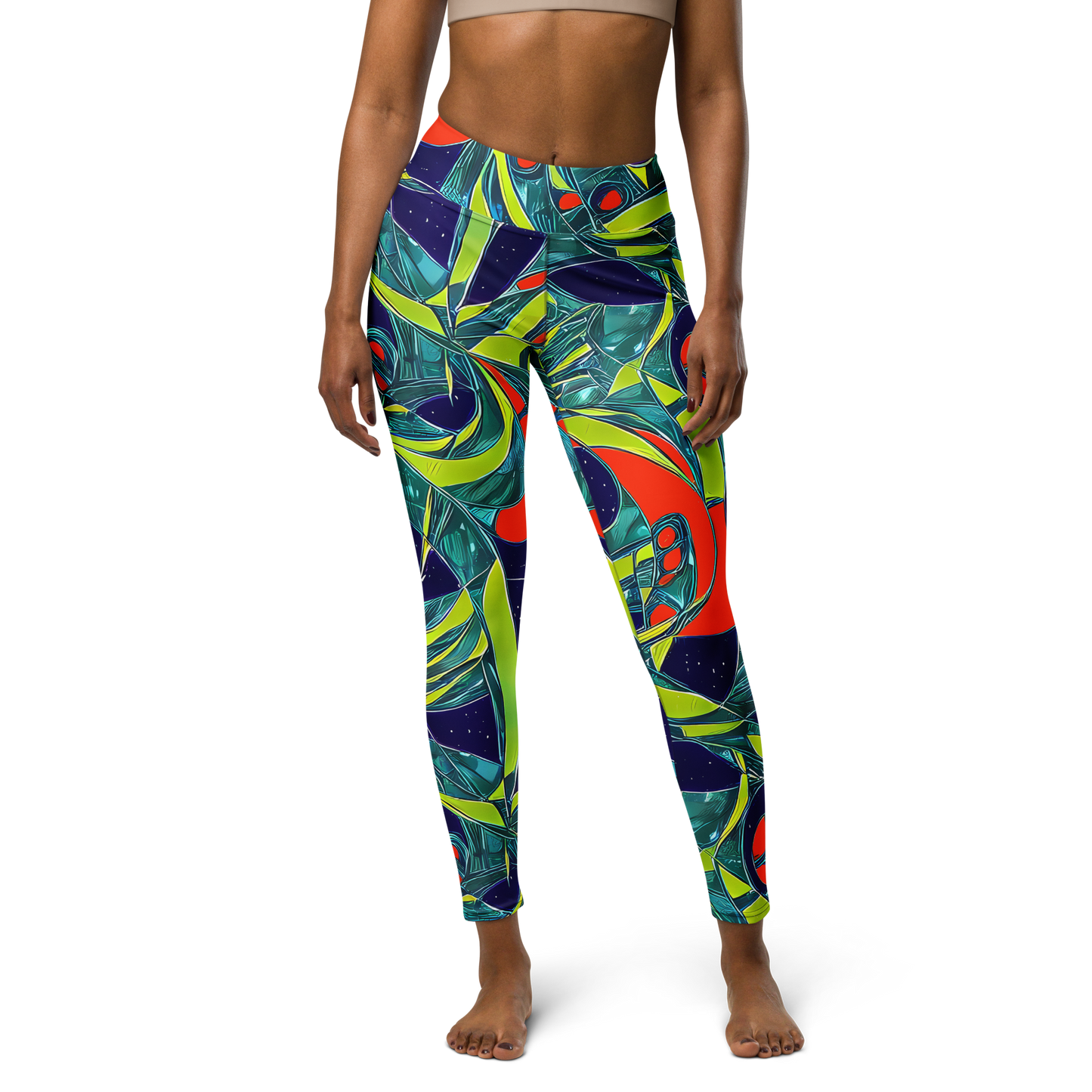 Yoga Leggings - Harmonic Mirage