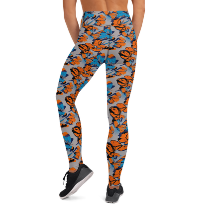 Yoga Leggings - Flutter Wave