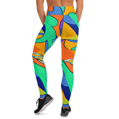 Yoga Leggings - Archipenko Dream