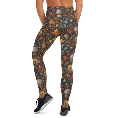 Yoga Leggings - Florescent Void