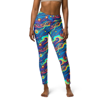 Yoga Leggings - Echoes of Vortex