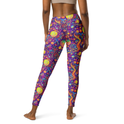 Yoga Leggings - Festival of Whimsy