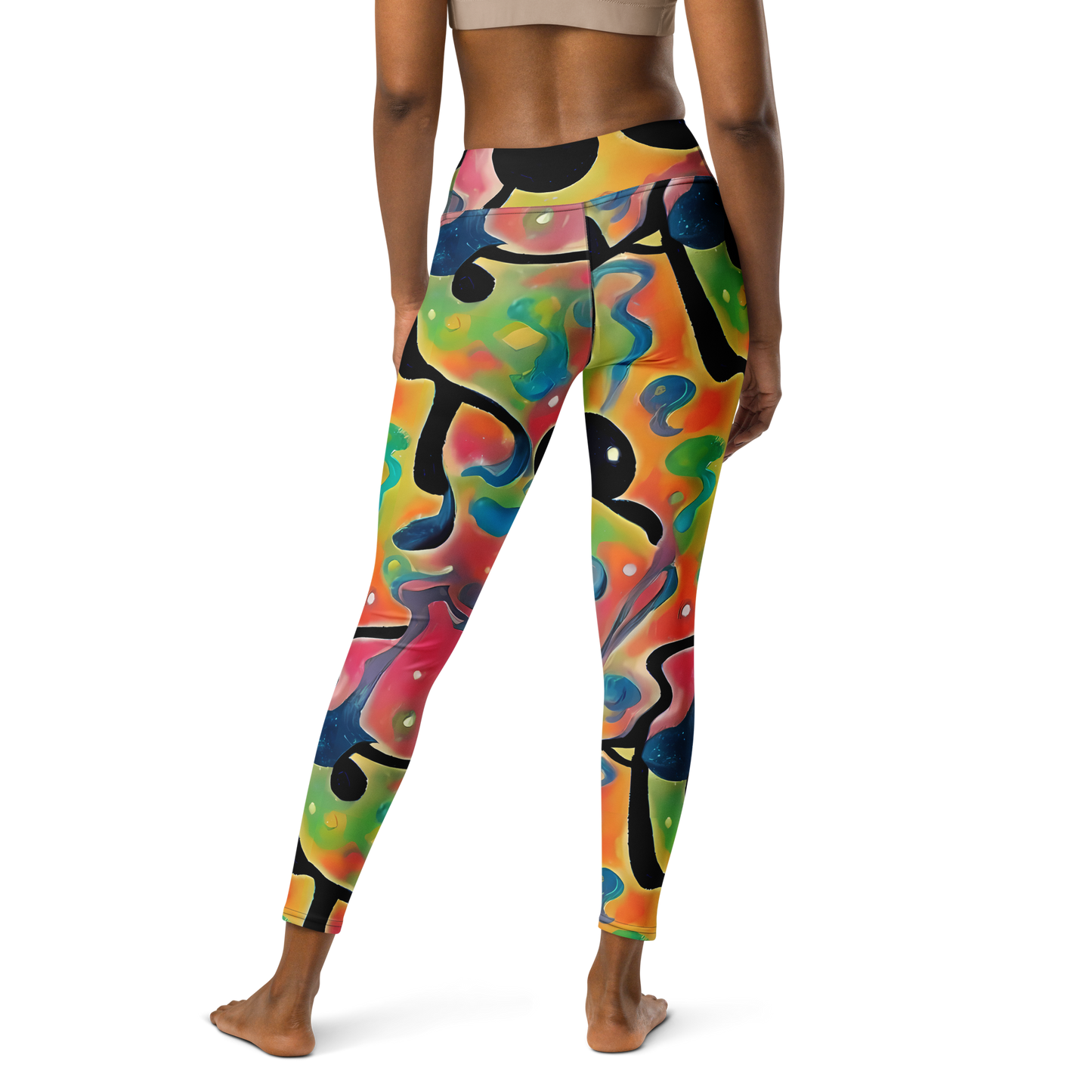 Yoga Leggings - Midday Mirage