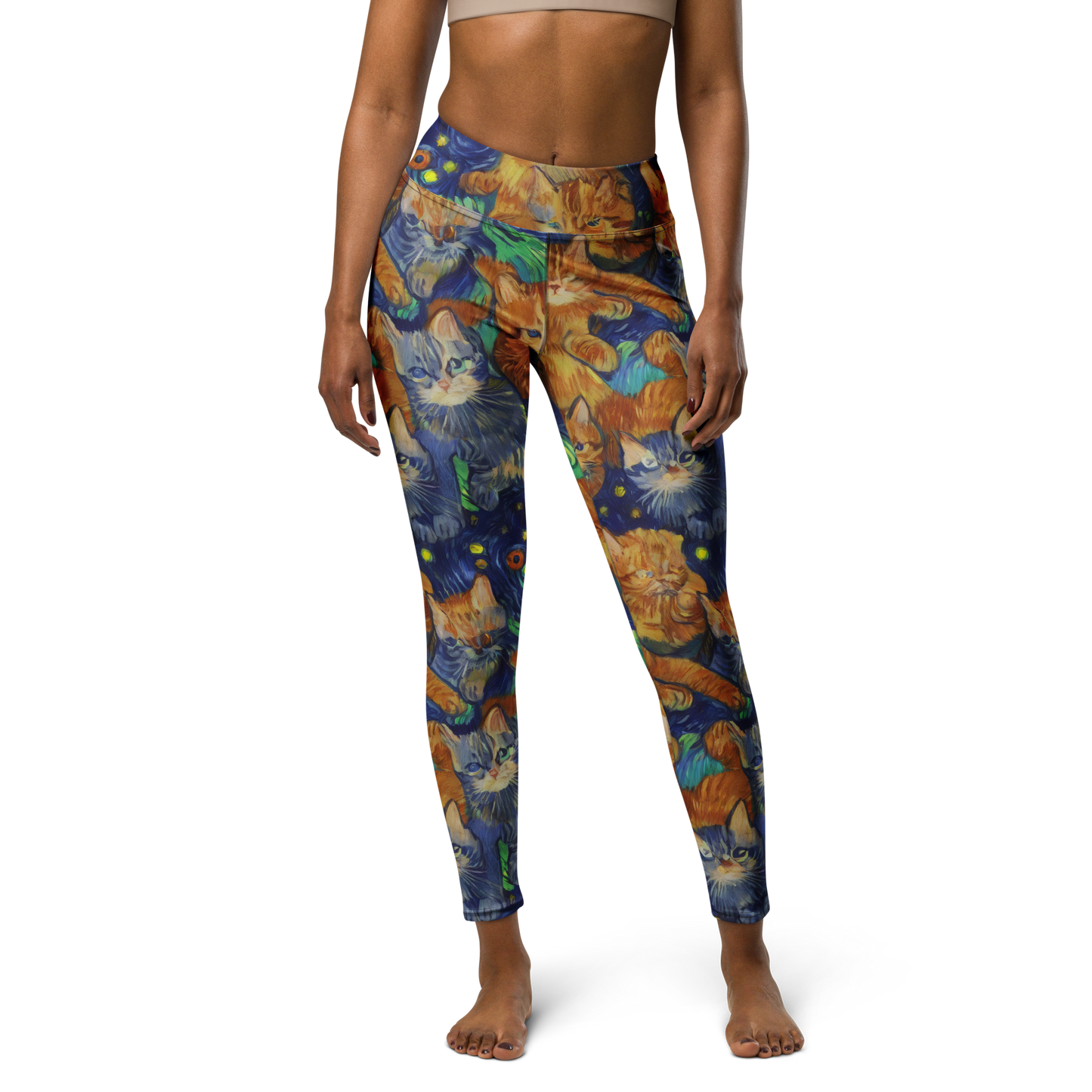 Yoga Leggings - Celestial Claws