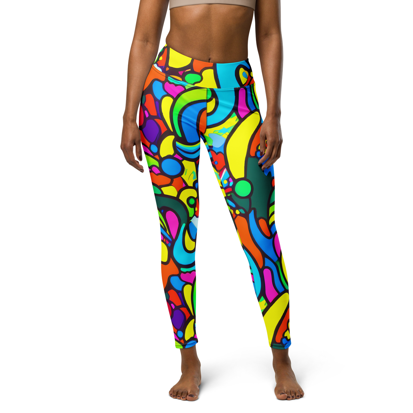 Yoga Leggings - Chromadoodle Junction