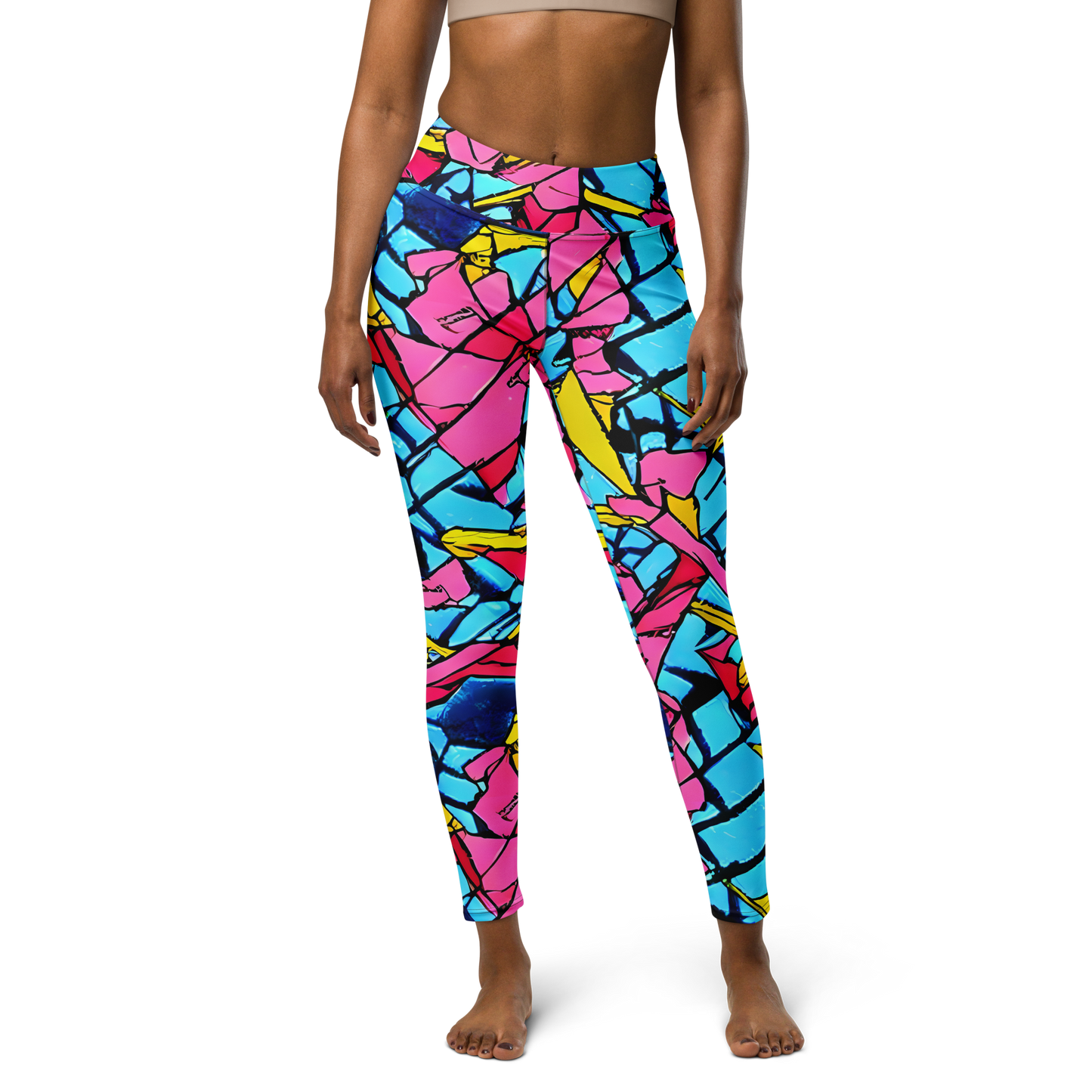 Yoga Leggings - Barbier Bloom