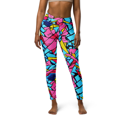 Yoga Leggings - Barbier Bloom