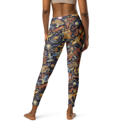 Yoga Leggings - Quantum Symmetry