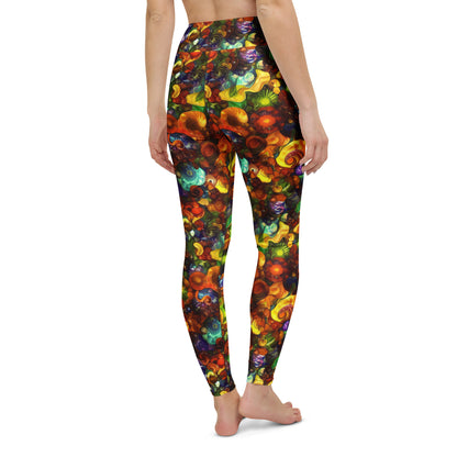 Yoga Leggings - Spirals of Splendor