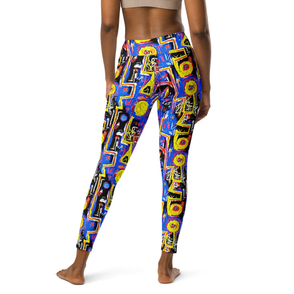 Yoga Leggings - Radiant Mayhem