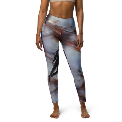 Yoga Leggings - Impressionist Void