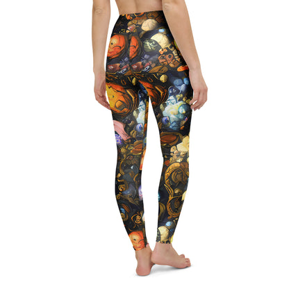 Yoga Leggings - Baroque Blossom