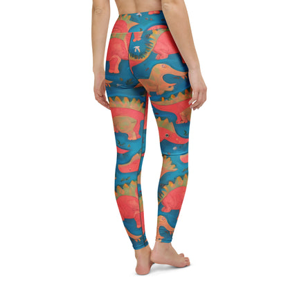 Yoga Leggings - Jurassic Jive
