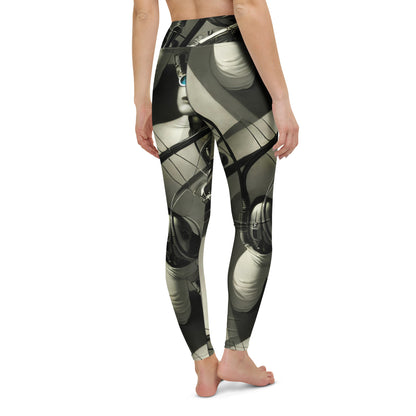 Yoga Leggings - Cyber Reverie