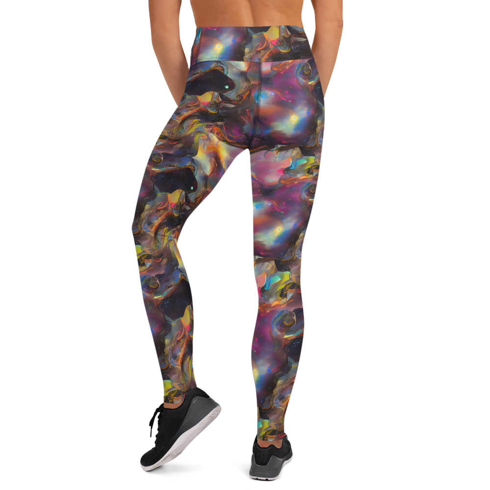 Yoga Leggings - Cosmic Fusion