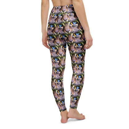Yoga Leggings - Eye of the Wild