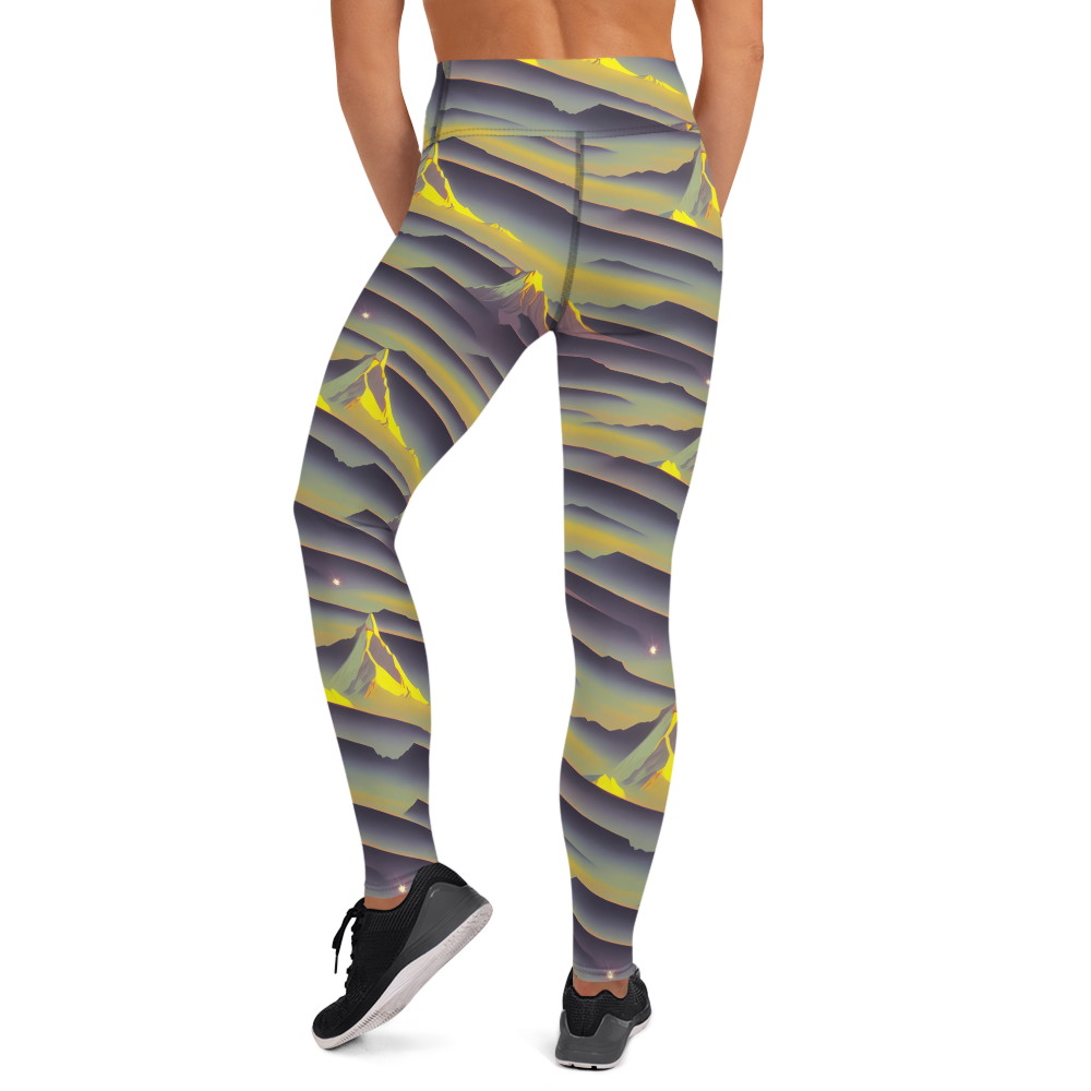 Yoga Leggings - Surreal Summit