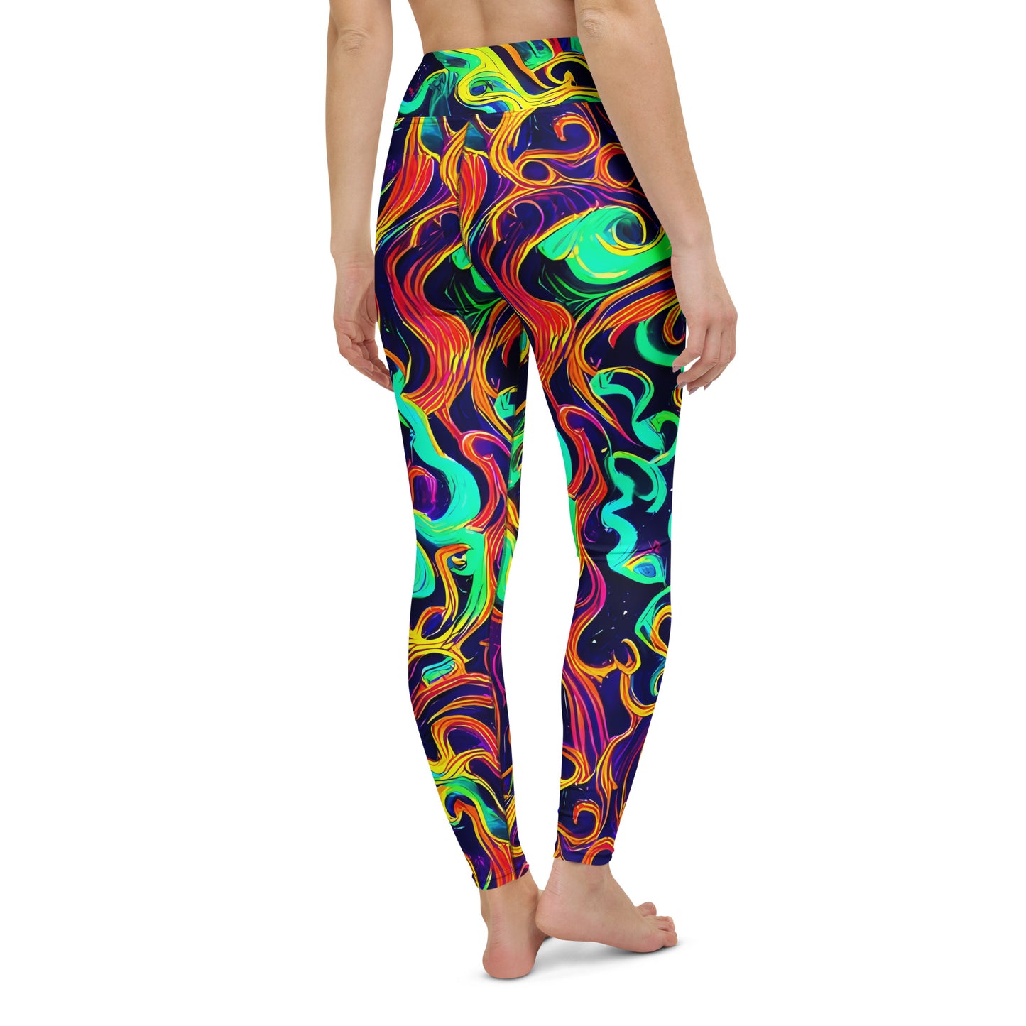 Yoga Leggings - Cheston Swirl