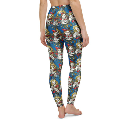 Yoga Leggings - Masquerade Echoes