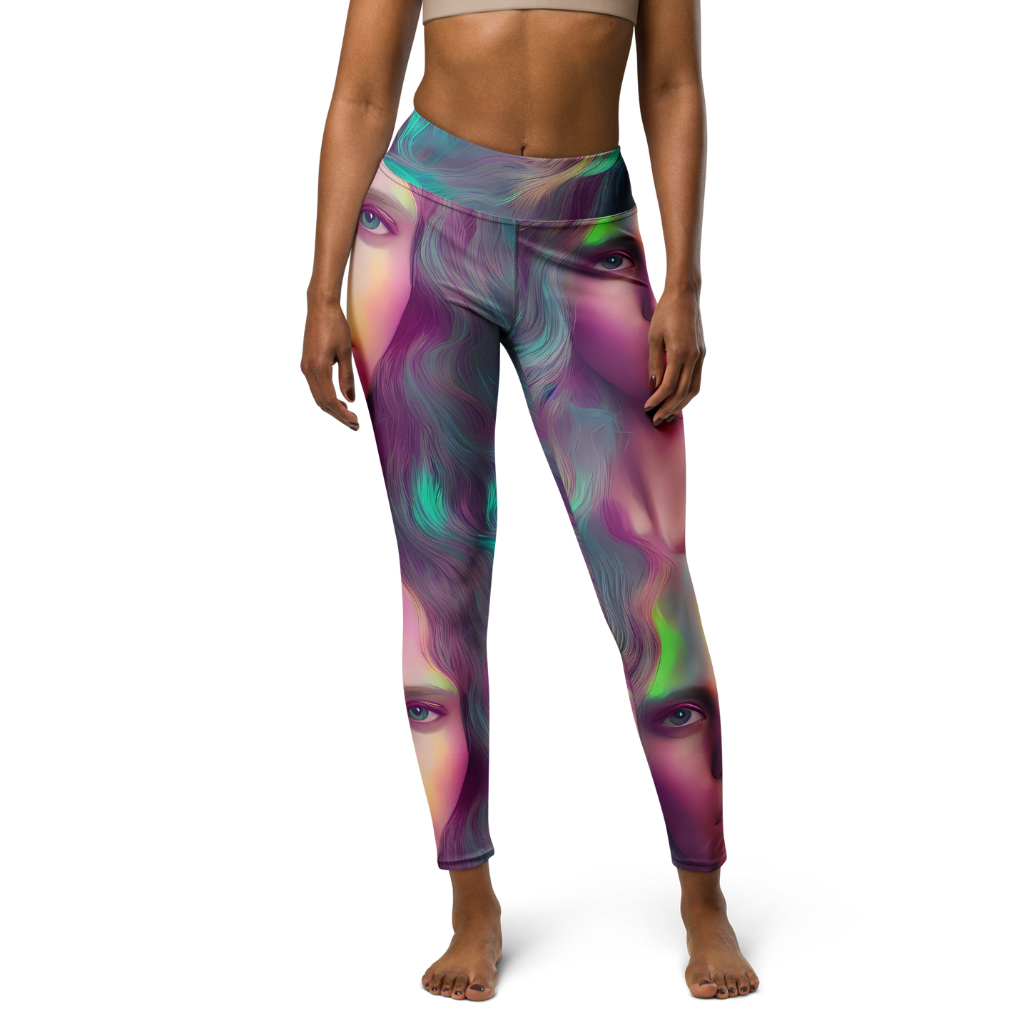 Yoga Leggings - Surreal Tresses