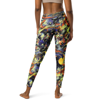 Yoga Leggings - Twilight Chaos