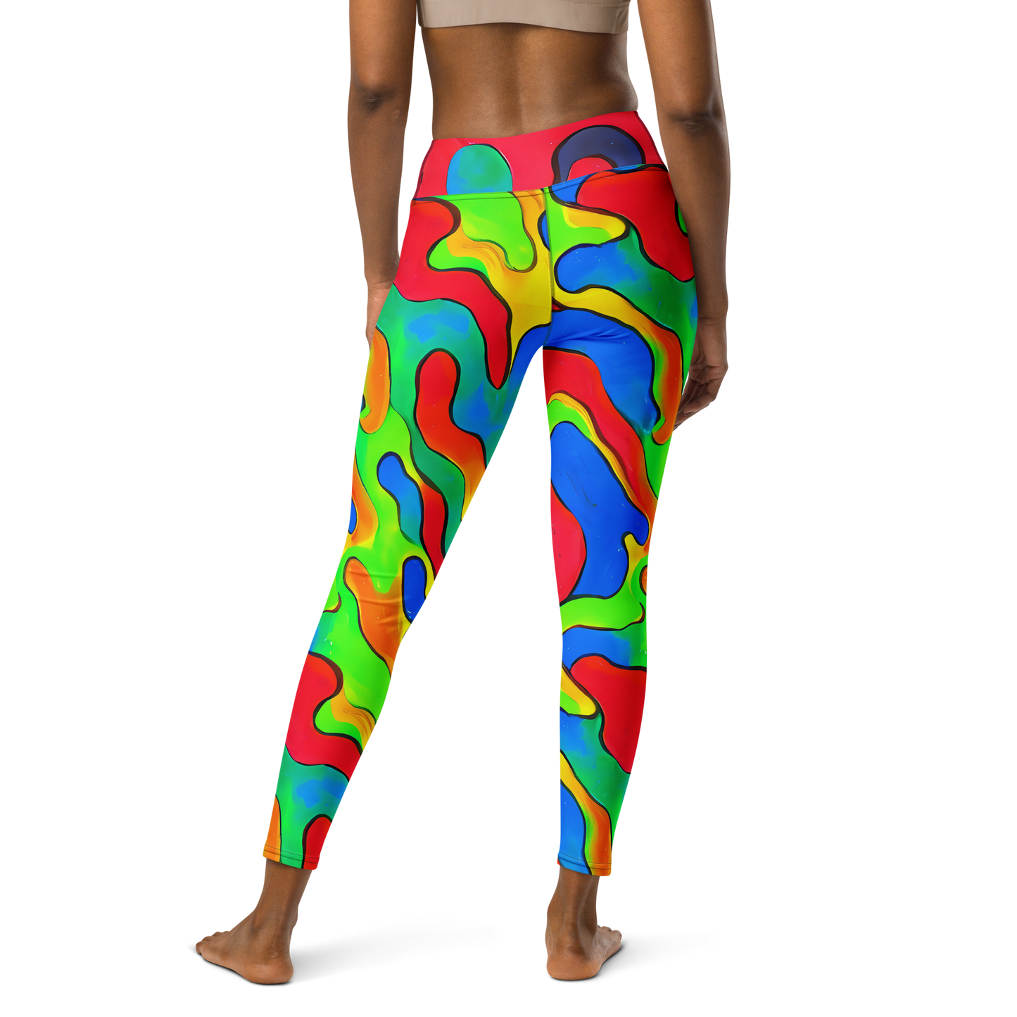 Yoga Leggings - Splash of Joy