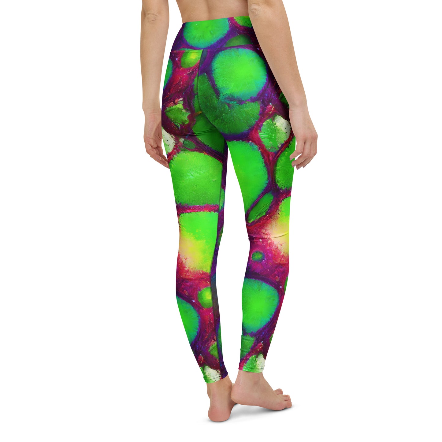 Yoga Leggings - Acid Raindrops