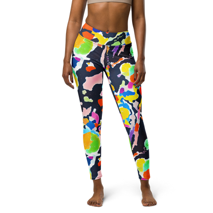 Yoga Leggings - Kaleido Burst