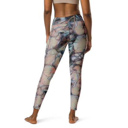 Yoga Leggings - Daydream Cascade