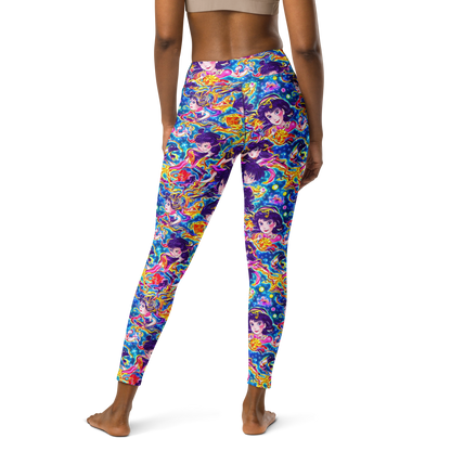 Yoga Leggings - Aquatic Whim