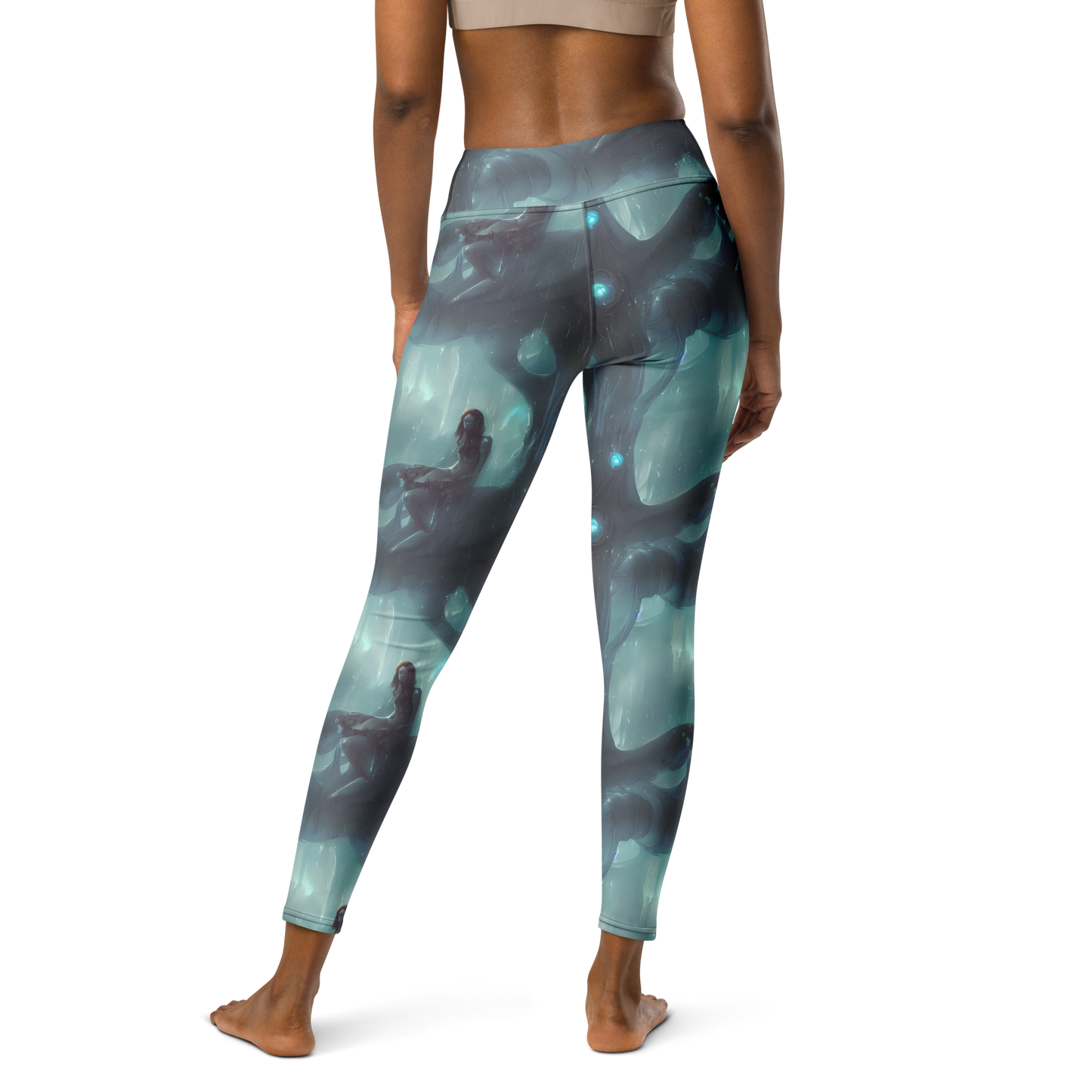 Yoga Leggings - Liquid Serenity