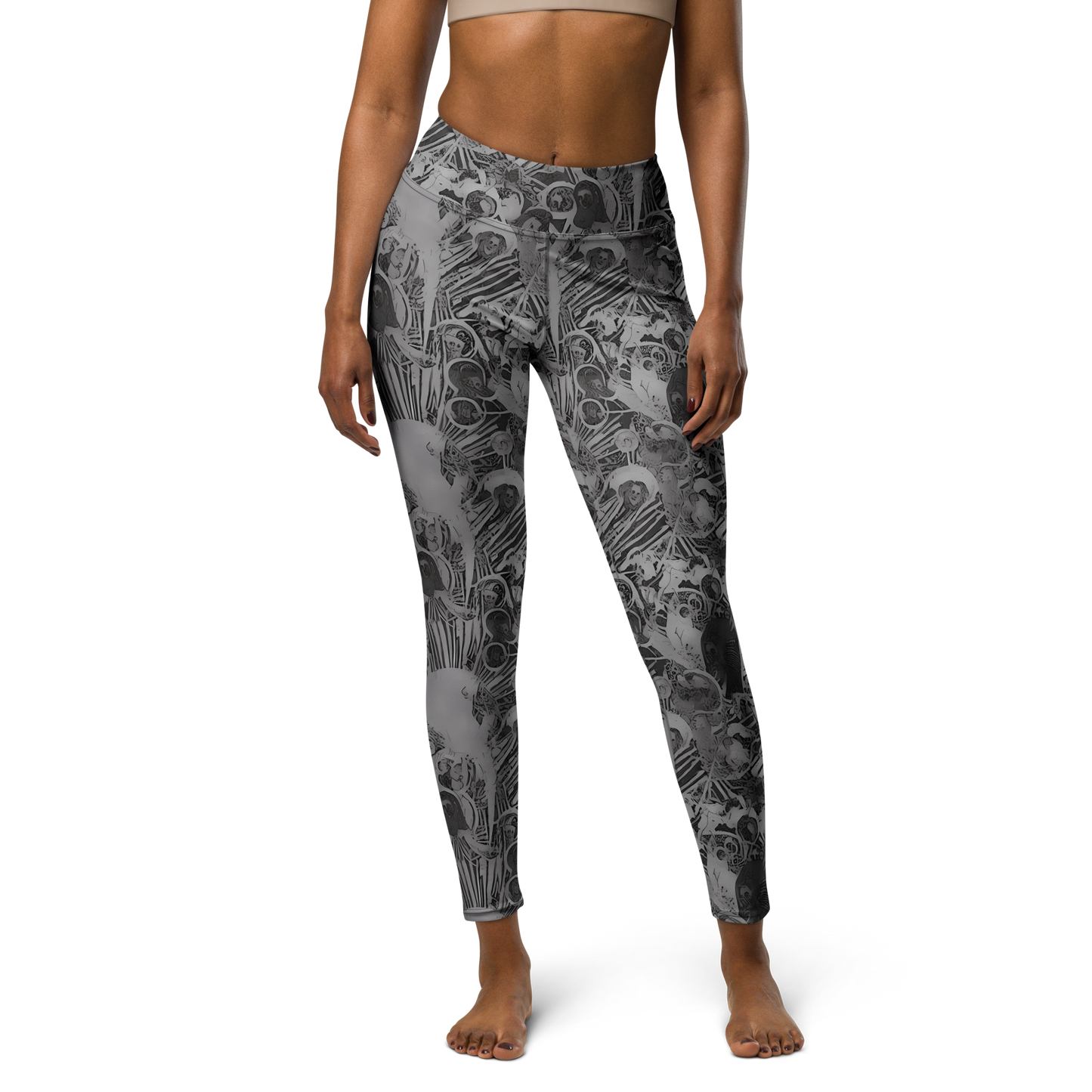 Yoga Leggings - Dusk Enigma