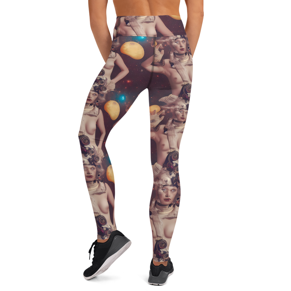 Yoga Leggings - Nebula Siren